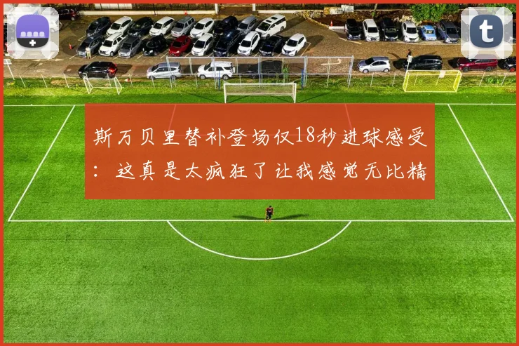斯万贝里替补登场仅18秒进球感受：这真是太疯狂了让我感觉无比精彩